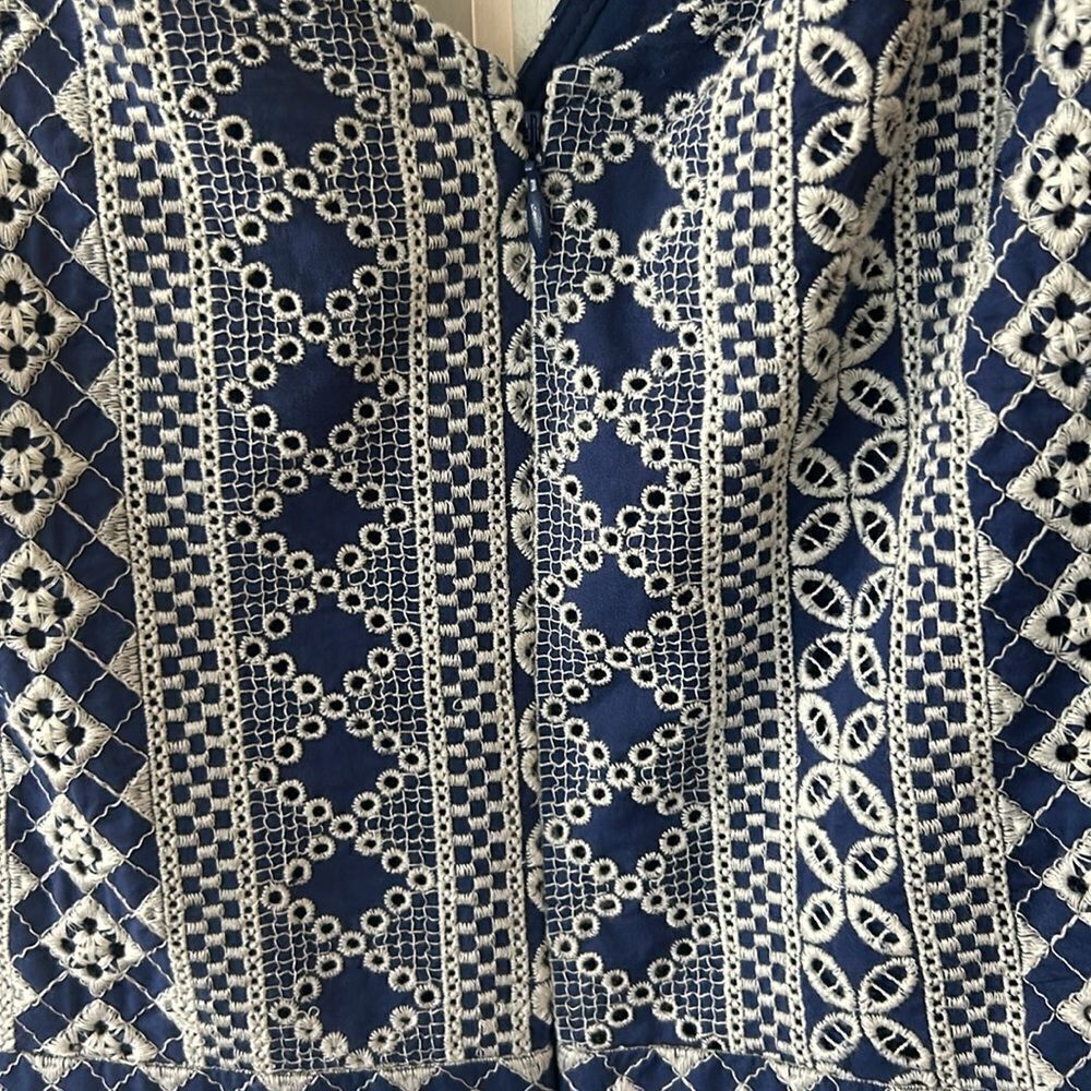 BODEN SLEEVELESS EMBROIDERED DRESS - Picture 6 of 9